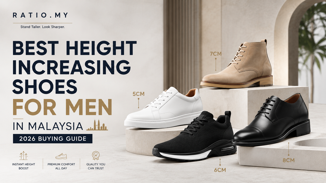 Best Height Increasing Shoes for Men in Malaysia: 2026 Buying Guide