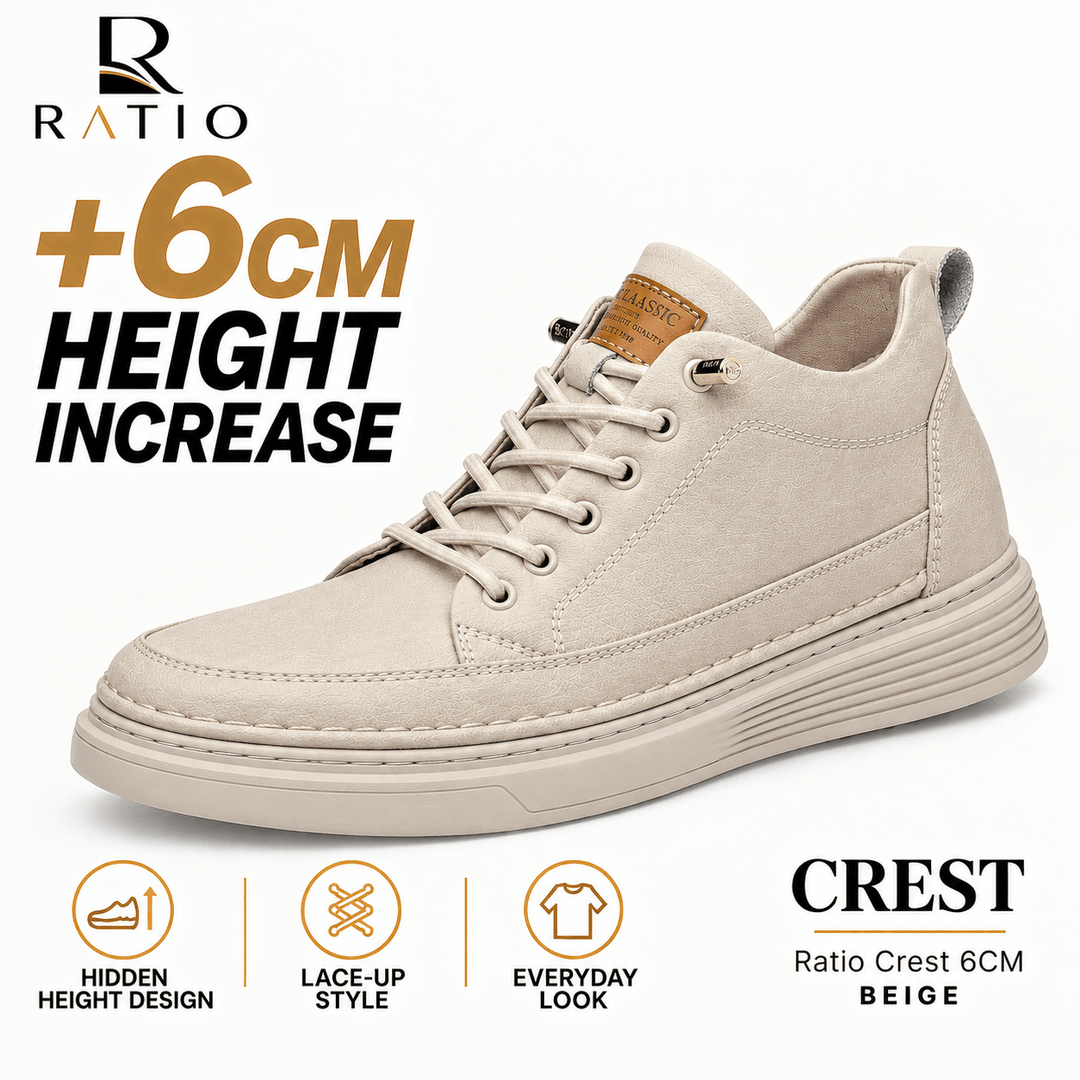 Ratio Crest 6CM High-Top Sneakers