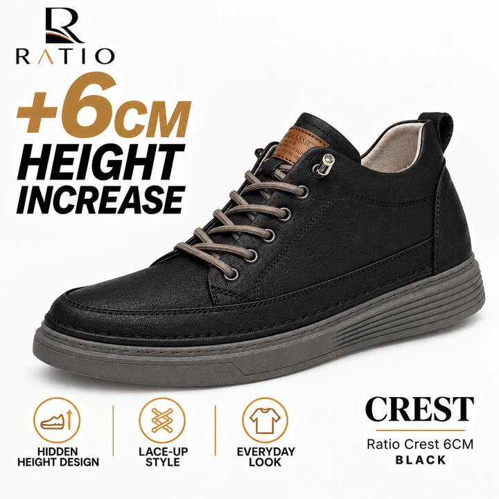 Ratio Crest 6CM High-Top Sneakers