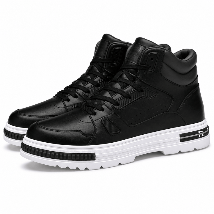 Ratio Avion 8CM Black High Top Sneaker