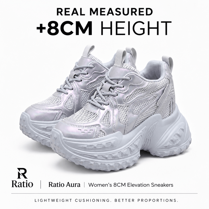 Ratio Aura Women’s 8CM Elevation Sneakers