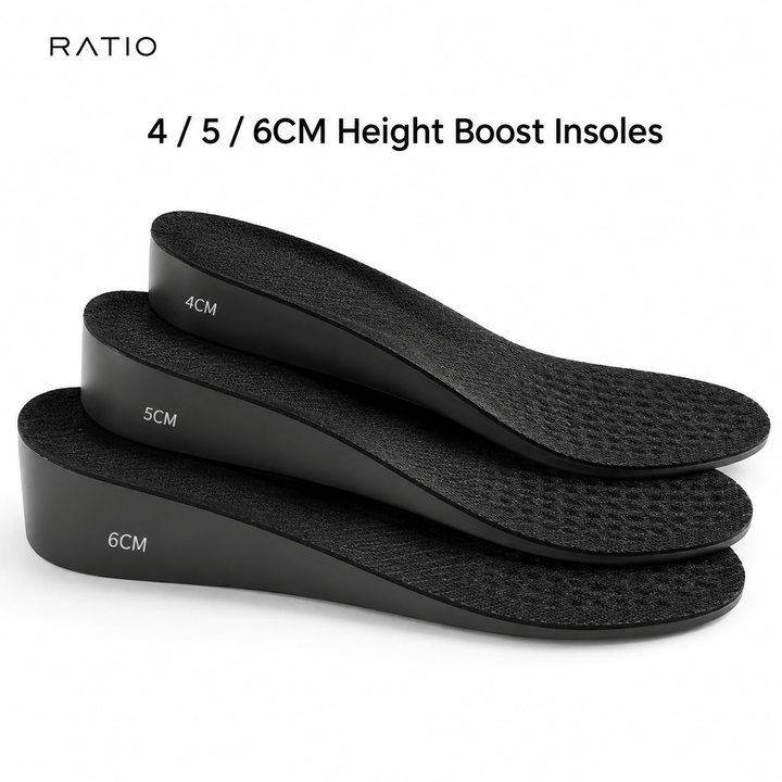 Ratio Lift Insoles 4CM / 5CM / 6CM Adjustable Height System