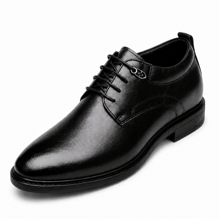 Ratio Prime Formal 5CM Leather Dress Shoe (BLACK)