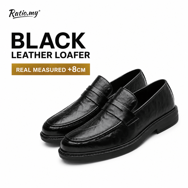 Ratio Noir Slip Formal 6CM