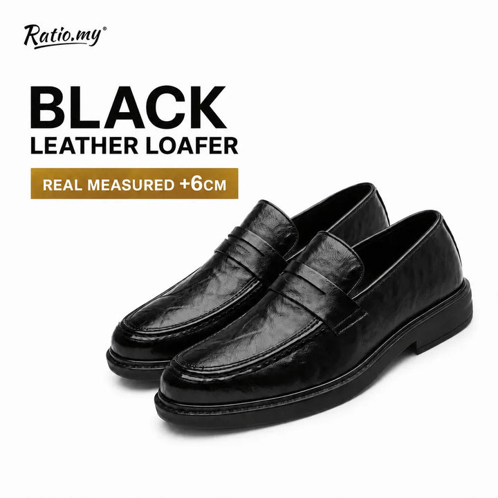 Ratio Noir Slip Formal 6CM