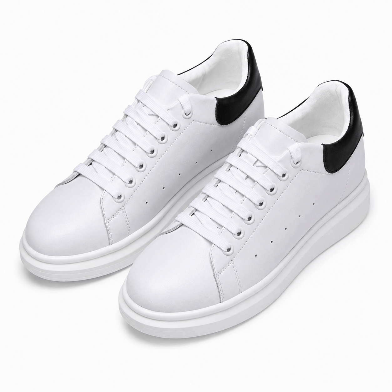 Ratio Prime 7CM — Classic White real measured height