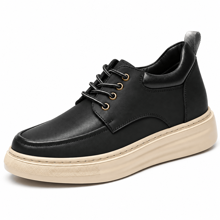 Ratio Atlas 5CM Height-Increasing Casual Shoes – Black / Brown