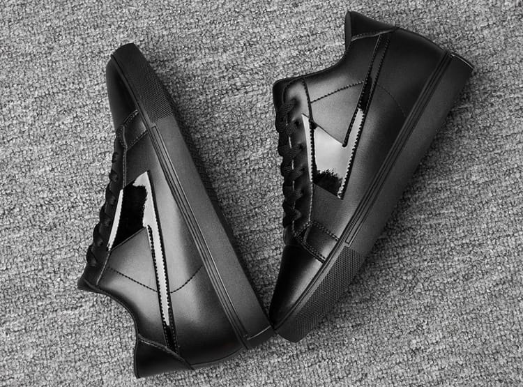 Ratio Stealth 5CM Black Low Top Sneaker