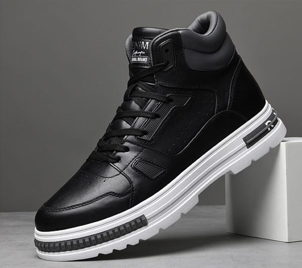 Ratio Avion 8CM Black High Top Sneaker