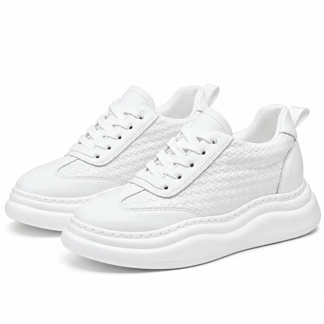 Ratio Alto 6CM — Casual Sneakers White / Black