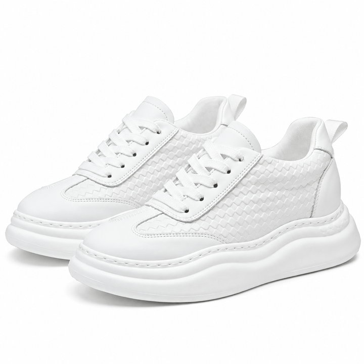 Ratio Alto 6CM — Casual Sneakers White / Black