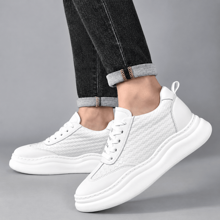 Ratio Alto 6CM — Casual Sneakers White / Black