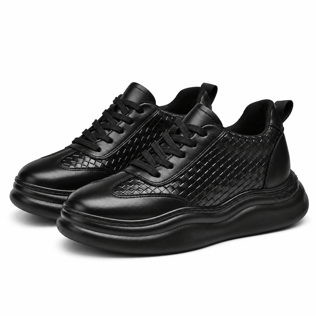 Ratio Alto 6CM — Casual Sneakers White / Black
