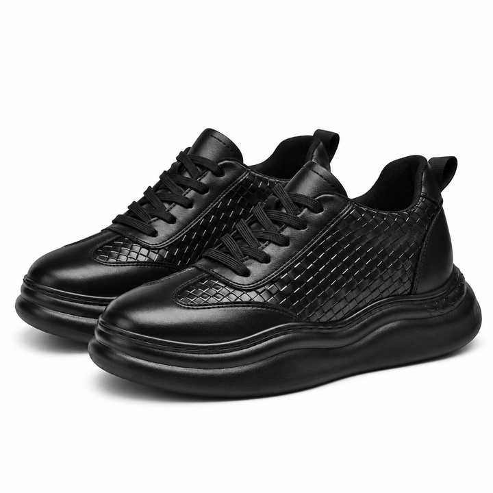 Ratio Alto 6CM — Casual Sneakers White / Black